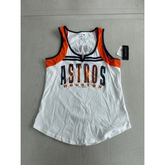 NWT 5th & Ocean Houston Astros Baseball Tee T Shirt - Picture 1 of 5